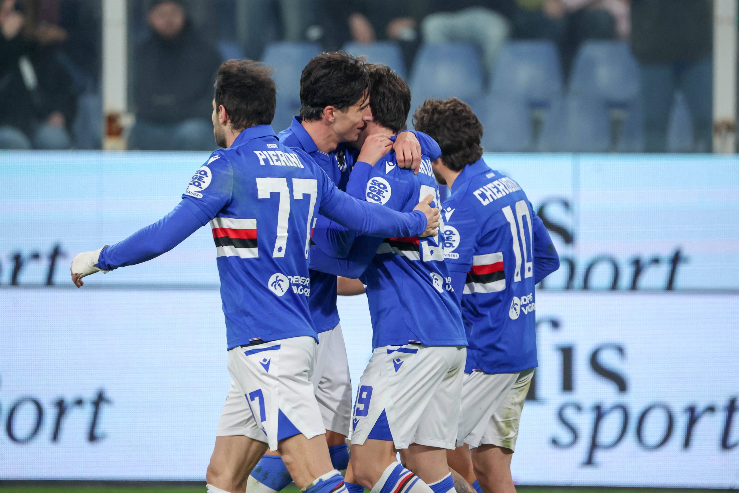 La Sampdoria batte 2-1 l'Avellino