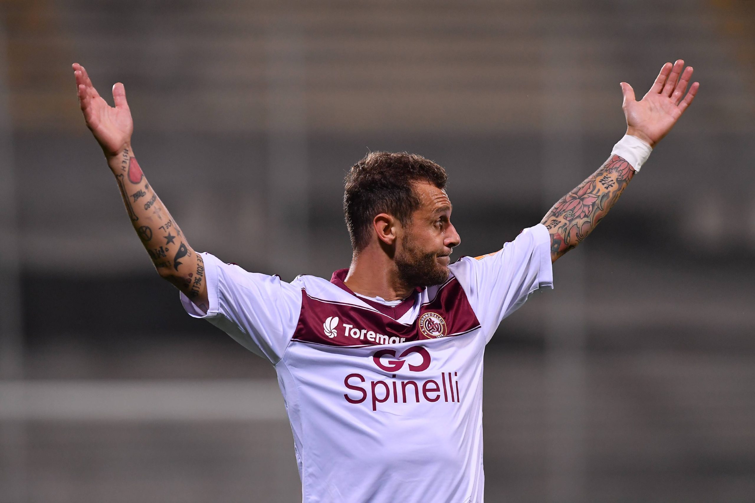 Alino Diamanti Livorno, Numero 10 in Serie B