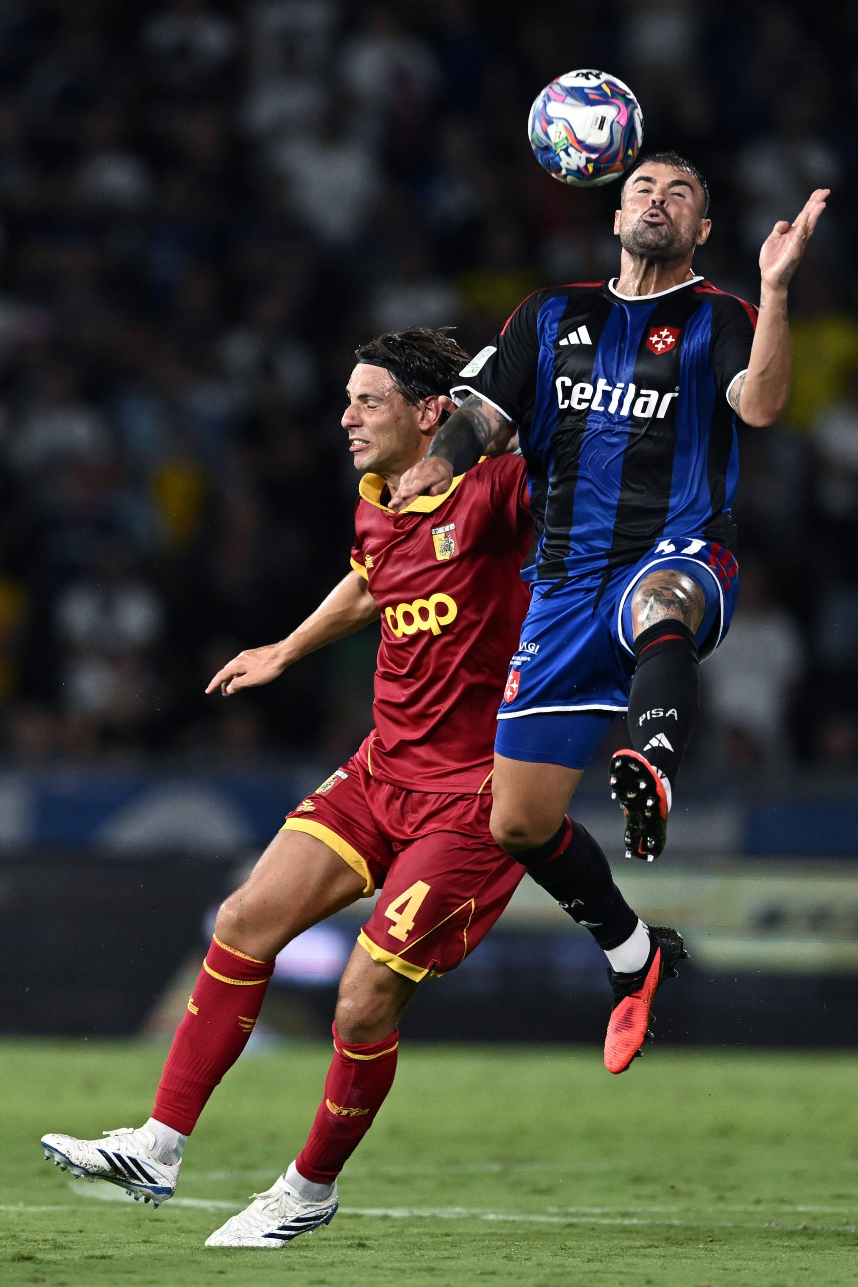 Pisa-Catanzaro, sponsor tecnici della Serie B